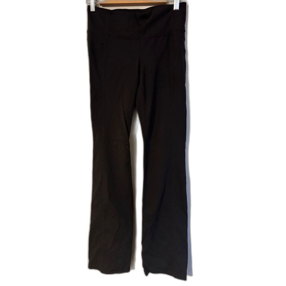 Athleta Black Flare Leggings – Women's Size Medium